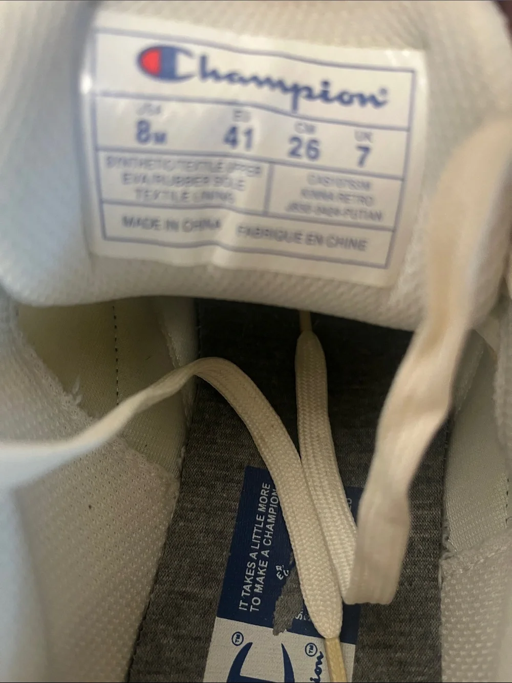 Champion Men’s 8.5 sneakers